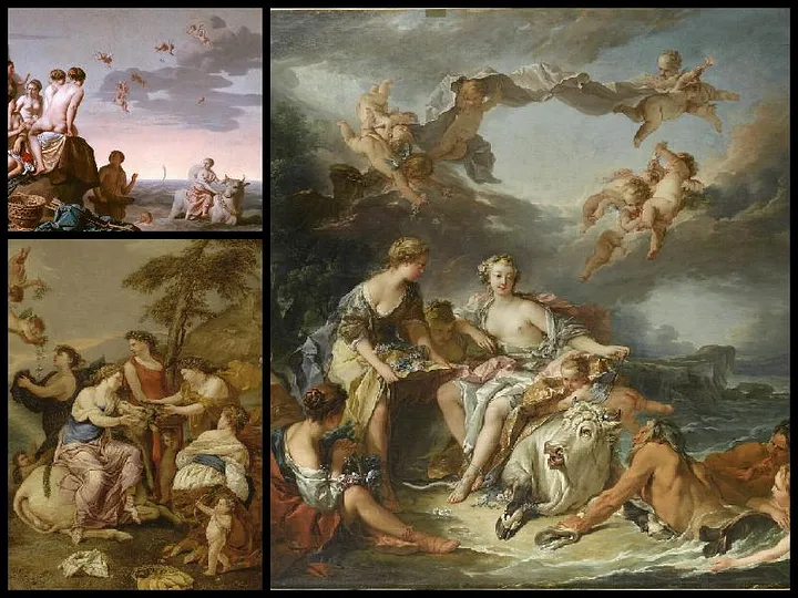 Taureau : quand Zeus enlève europe