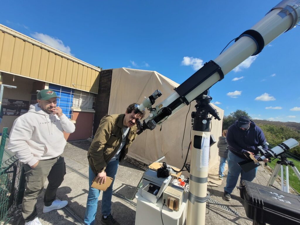 L'Eclipse à l'Observatoire