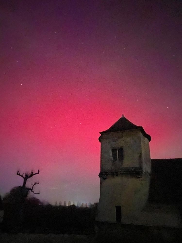 Aurores boréales en Picardie