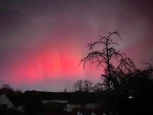 Aurores boréales en Picardie