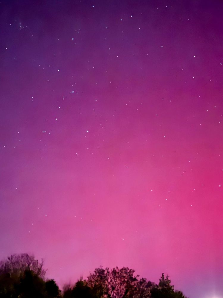 Aurores boréales en Picardie