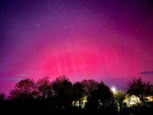 Aurores boréales en Picardie