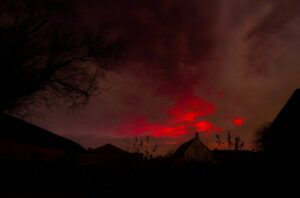 Aurores boréales en Picardie