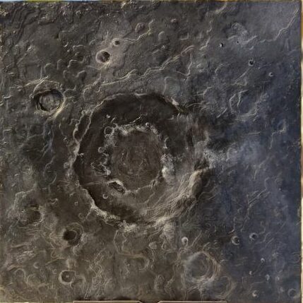 paysages lunaires planétaires imprimante