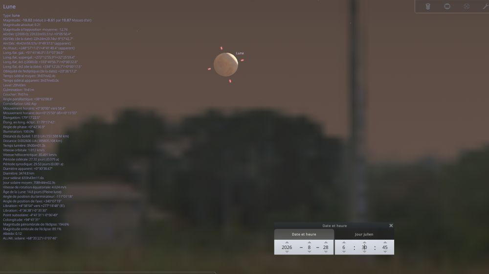 l'Astronome Juillet / Août 2026