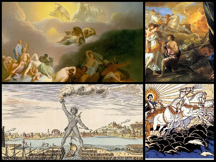 Le Soleil : Hélios, le dieu cocher