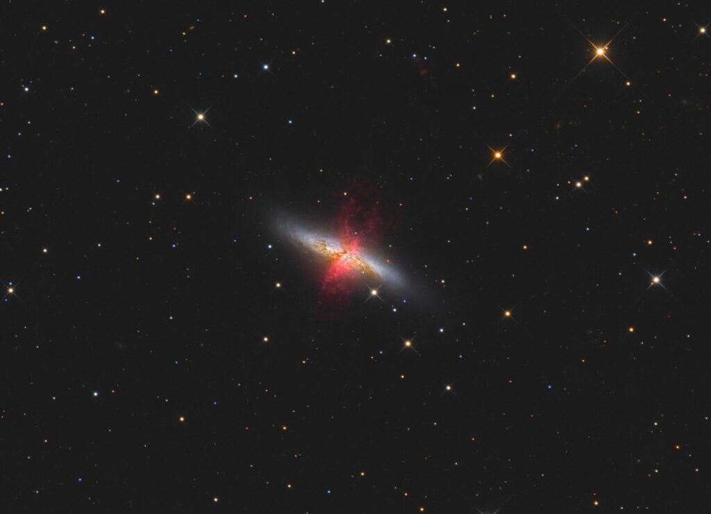 catalogue messier m82